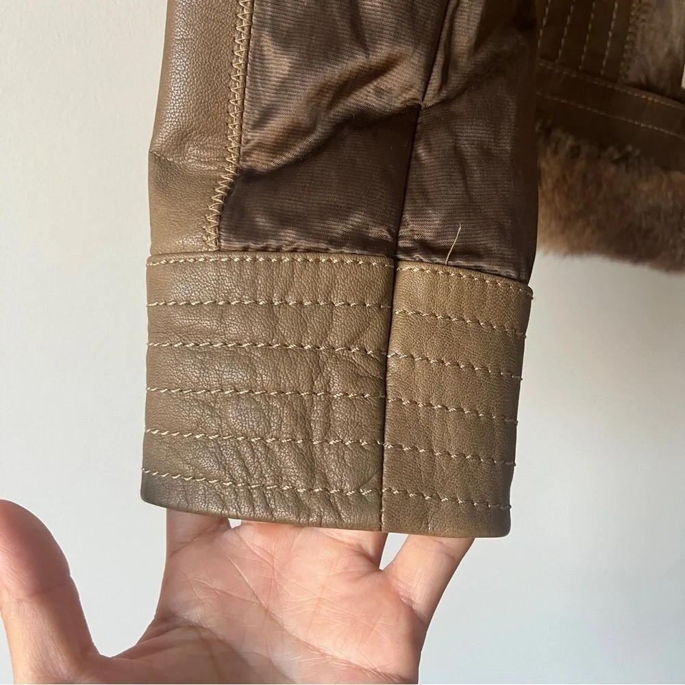 Cache olive Vintage Goat leather jacket size 2​​